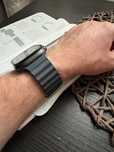 Bratara apple watch ultra midnight ocean band