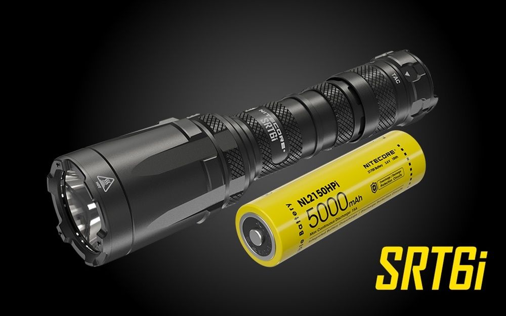 Nitecore SRT6i,aluminiu,LED,acumul. 5000 mah,usb-C,garanție,factură