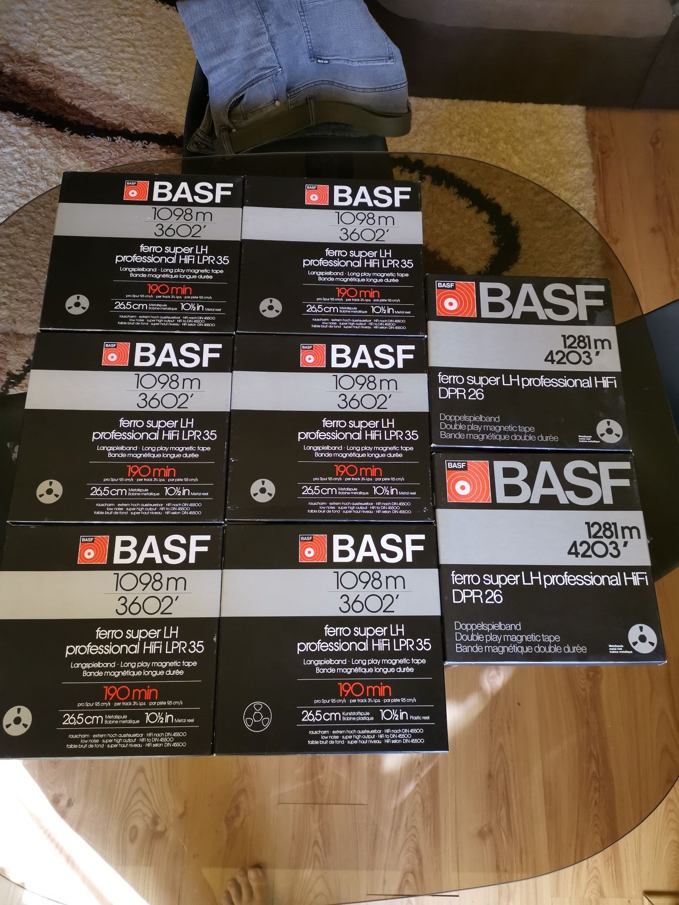 Lot 8 benzi BASF LPR35, DPR26, top extra, like new