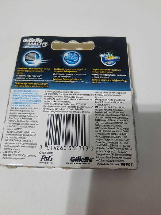 Rezerve aparat  gillette mach3