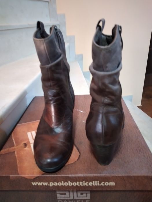 Зимни ,кафяви ботуши