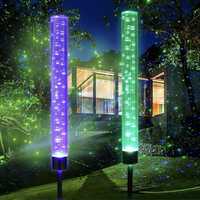 Соларни LED RGB лампи