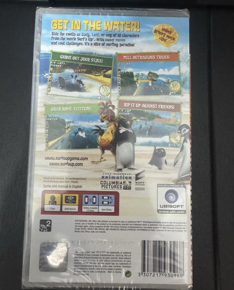 Surfs up psp sigilat