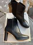 Botine toc Clarks marime 41 piele naturala