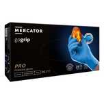 Manusi nitril premium mercator gogrip pro albastru, 3d marimea l 50buc
