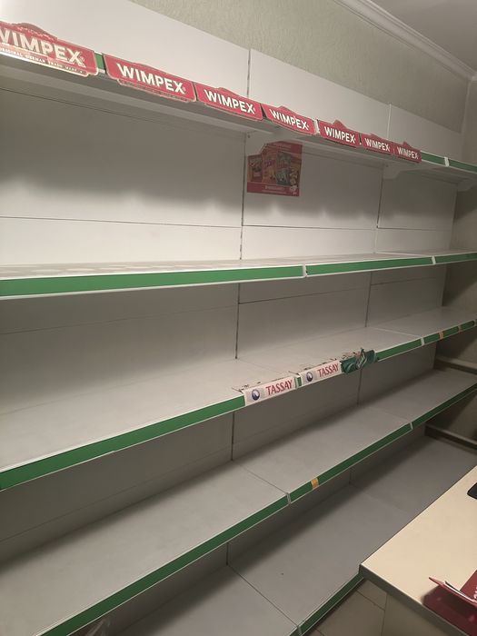 Полки стиллажи для магазина
