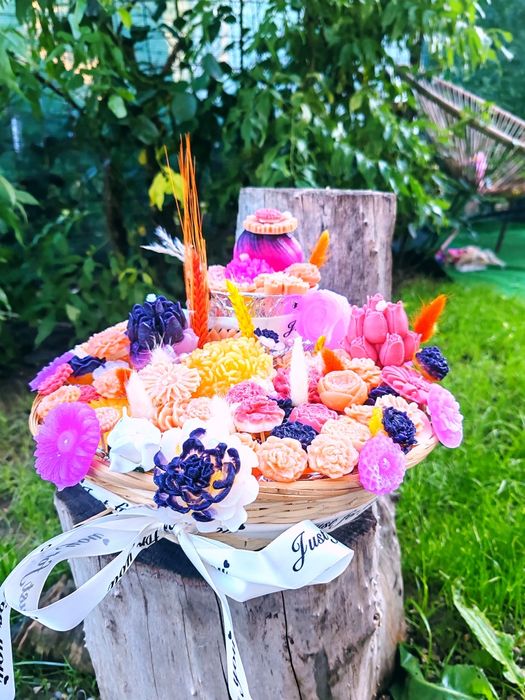 Aranjamente din ceara pentru evenimente sau cadouri, marturii botez