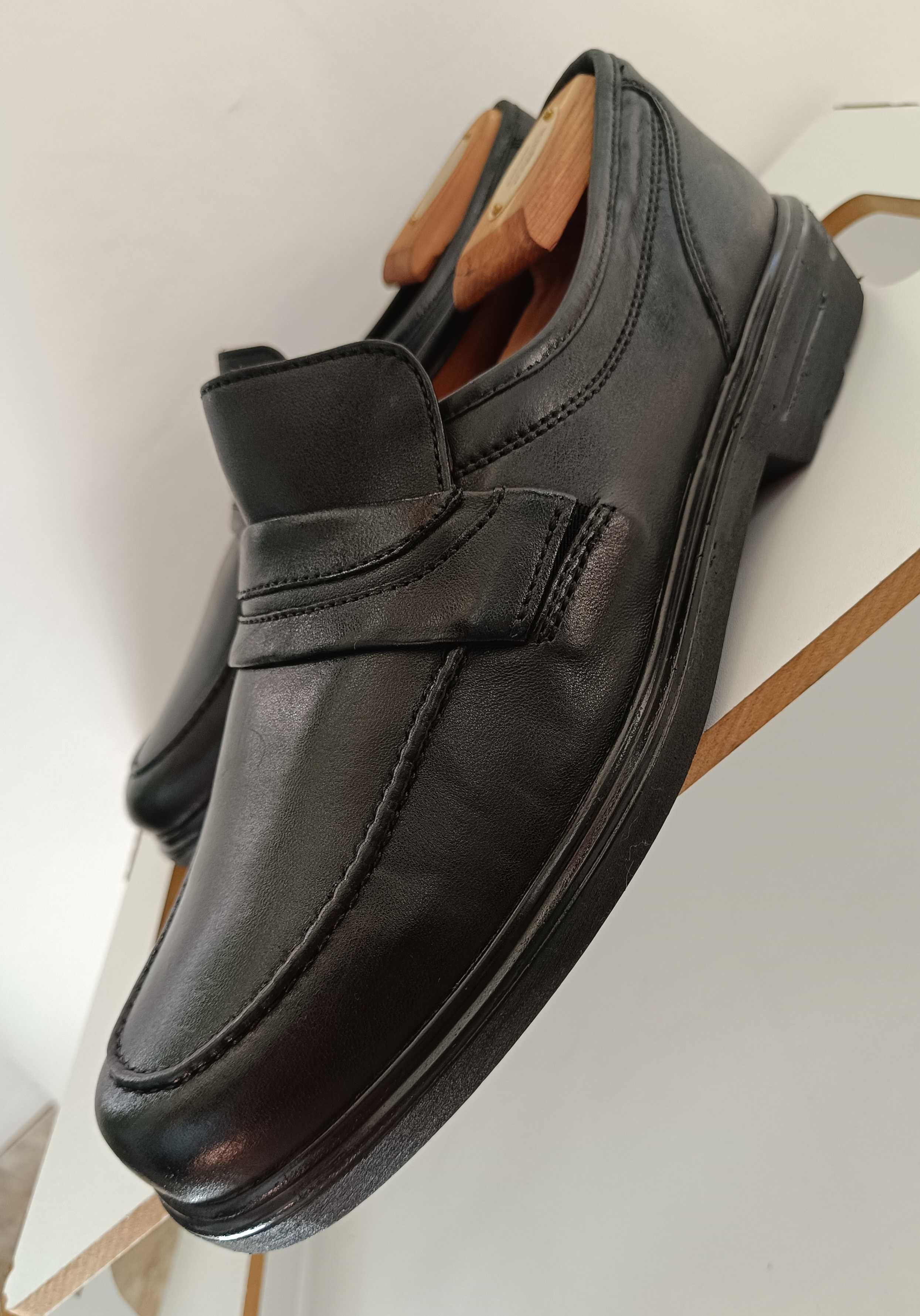 Pantofi loafers 44 penny premium Sioux piele naturala moale