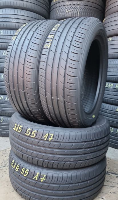 4 Anvelope Vară Falken 215 55 R17  Impecabile DOT0619.