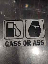 Лепенка за кола GASS OR ASS