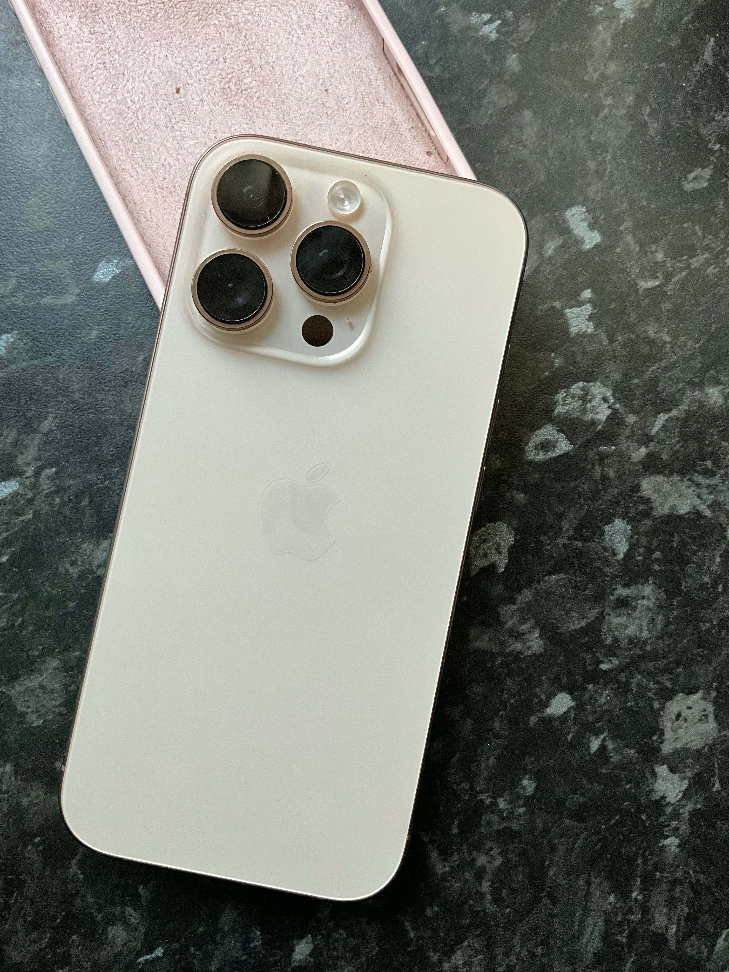 iPhone 16 pro desert titanium