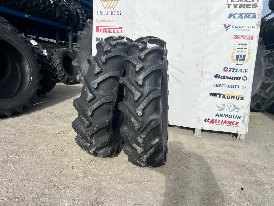 Cauciucuri noi ranforsate 12.4-24 12 pliuri pt tractor marca ALLIANCE