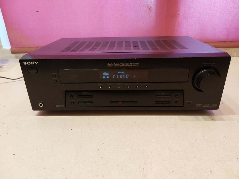 Receiver AV Sony STR-DE495, 5.1, amplificator,tuner FM. Citiți anunțul