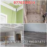Executam lucrari de amenajari interioare la apartamente la case etc