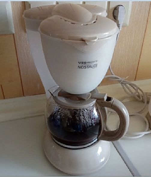 Кофеварка VES V-FS3 в упаковке