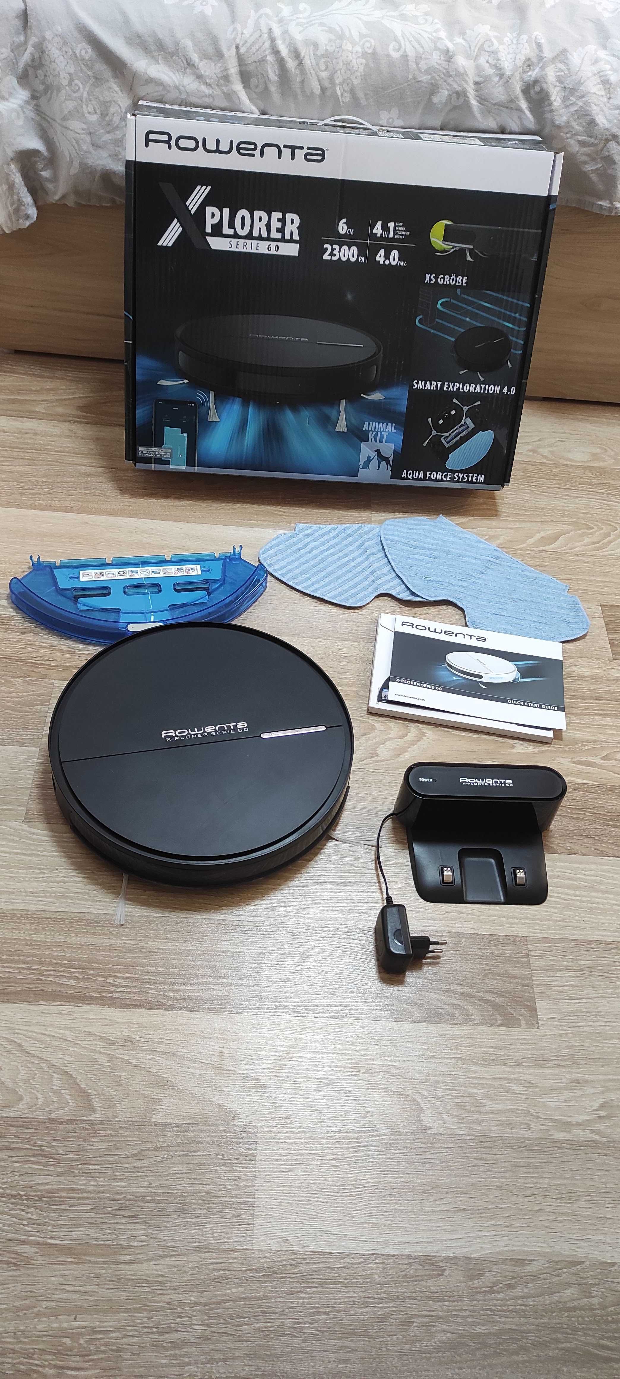 Rowenta Explorer Series 60. Прахосмукачка робот.