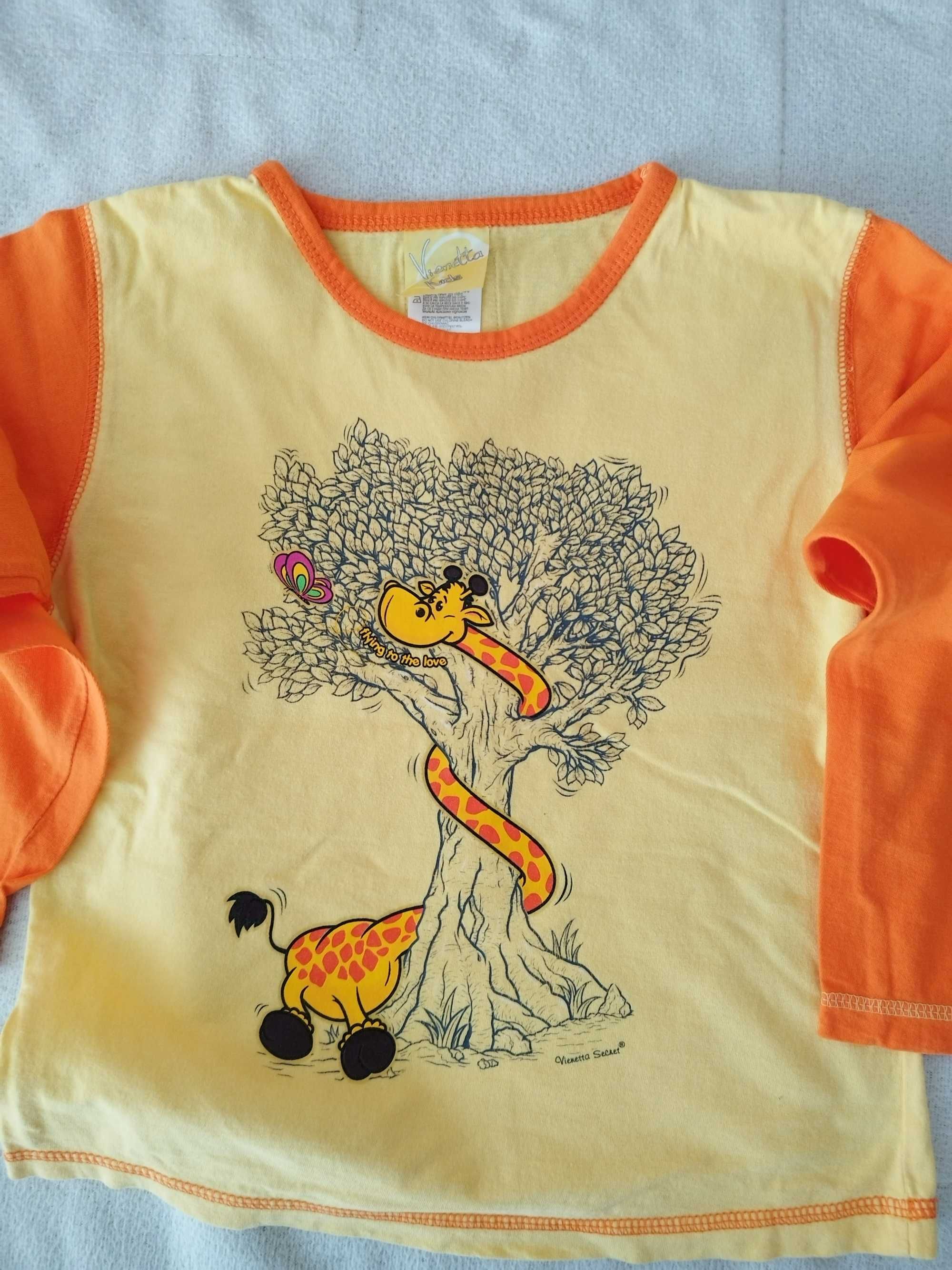 Pijama girafa 5-6 ani