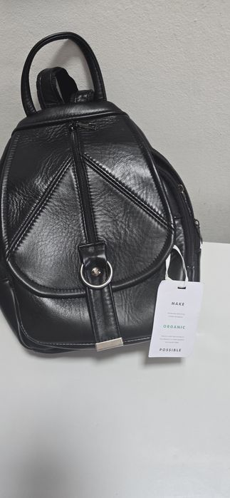 Rucsac piele naturala nou