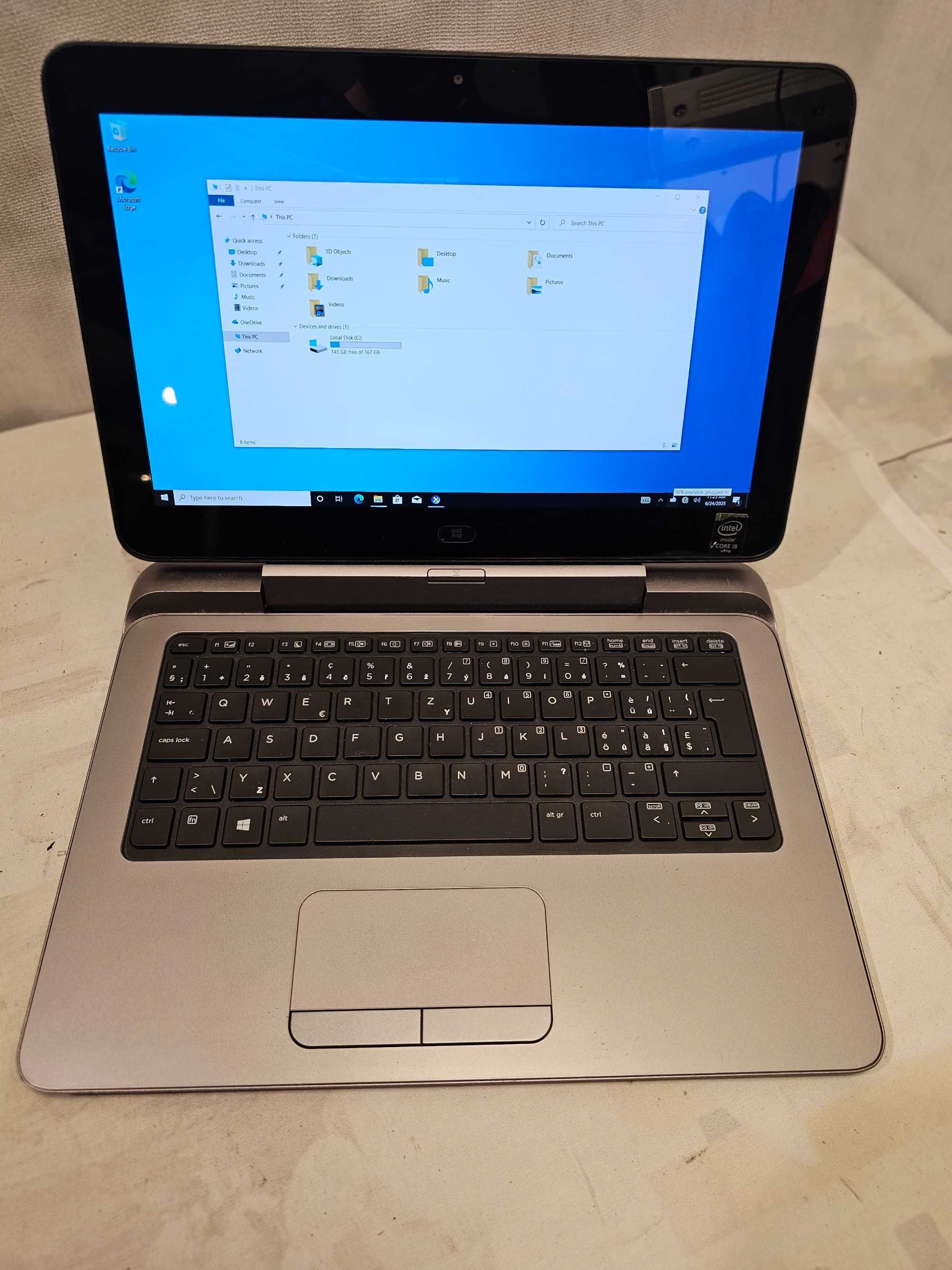 2 in 1 Laptop si tableta HP PRO X2 612 G1 tablet Intel i5 gen 4