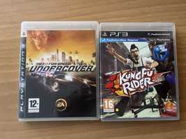 Undercover NFS și KungFU Rider pentru PS3