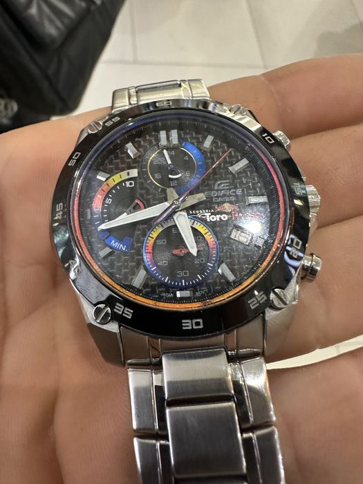 Casio Edifice Red Bull Limited edition efr-557