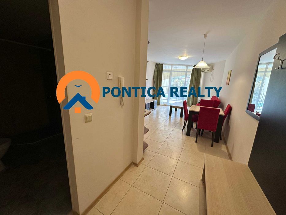 Двустаен на първа линия в Ахелой