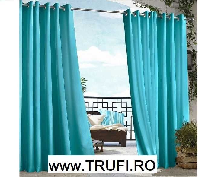 Draperii perdele protectie soare: terasa, foisor, balcon, exterior