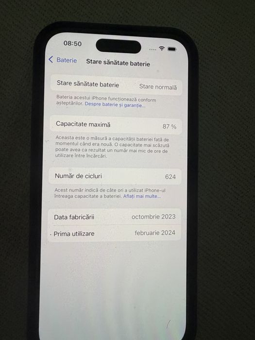 Vand iphone 15 128 Gb