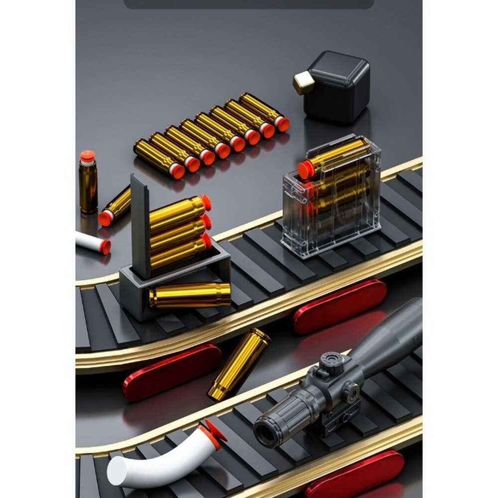Sniper de Jucarie AWM Gloante Moi 5 Cartuse Ejectarea Carcasei 106 CM