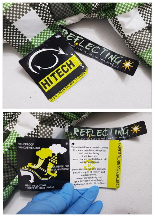 Costum iarnă nou Hi Tech, salopeta zăpadă ptr copii nr 92-98 (2-3 ani)