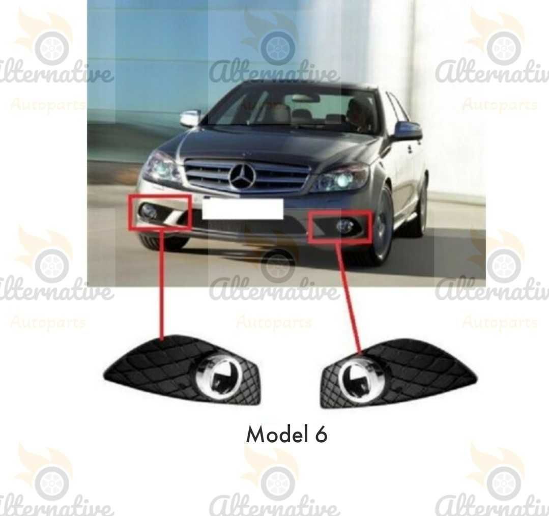 Решетки за Mercedes C-class W202/W203/W204-Мерцедес В202/В203/В204