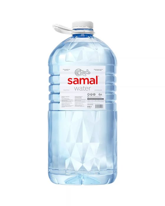 Продаём пустые баклажки Samal 6л