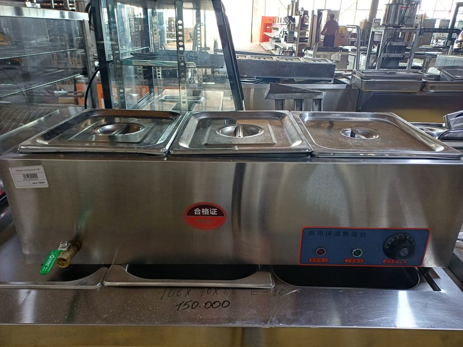 Настольный мармит, подогрев еды, линия раздачи