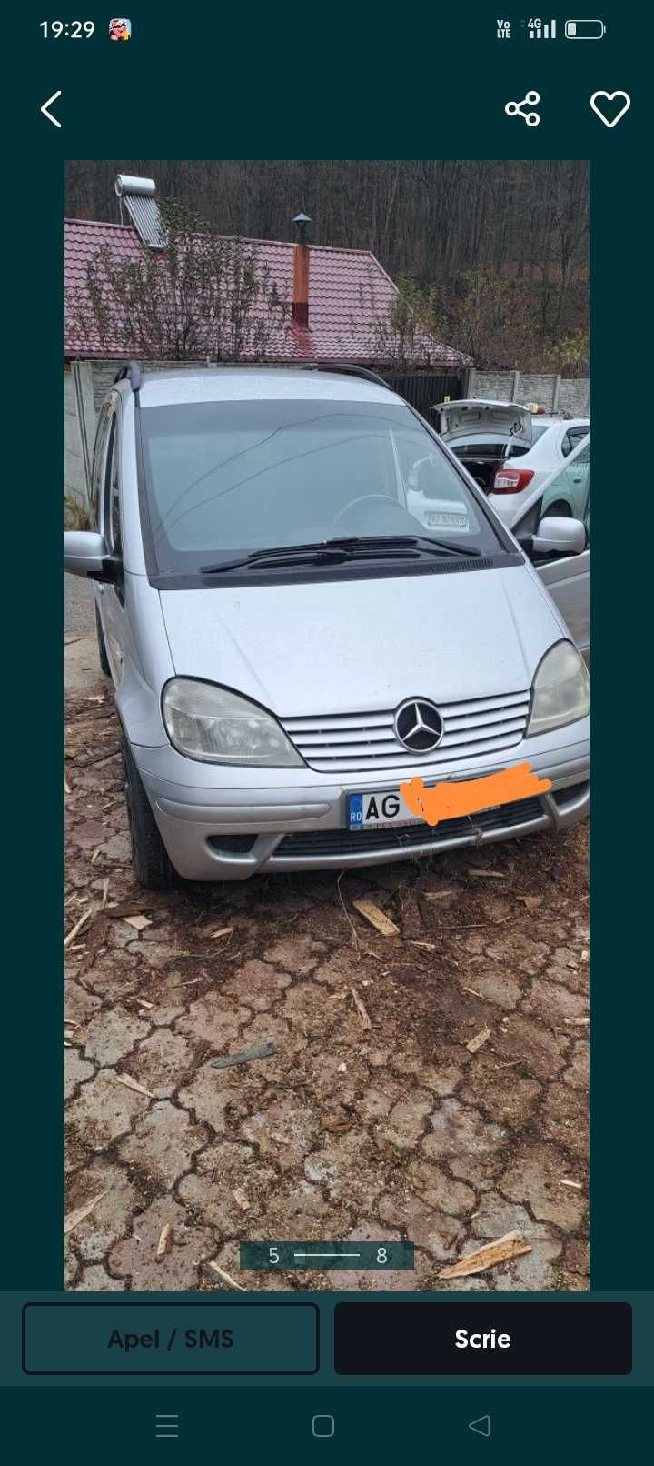 Mercedes vaneo 1.7 cdi