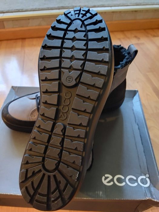Ботинки Ecco (Дания),зима,Gore-Tex,нубук+овчина,оригинал,новые,р-р 43