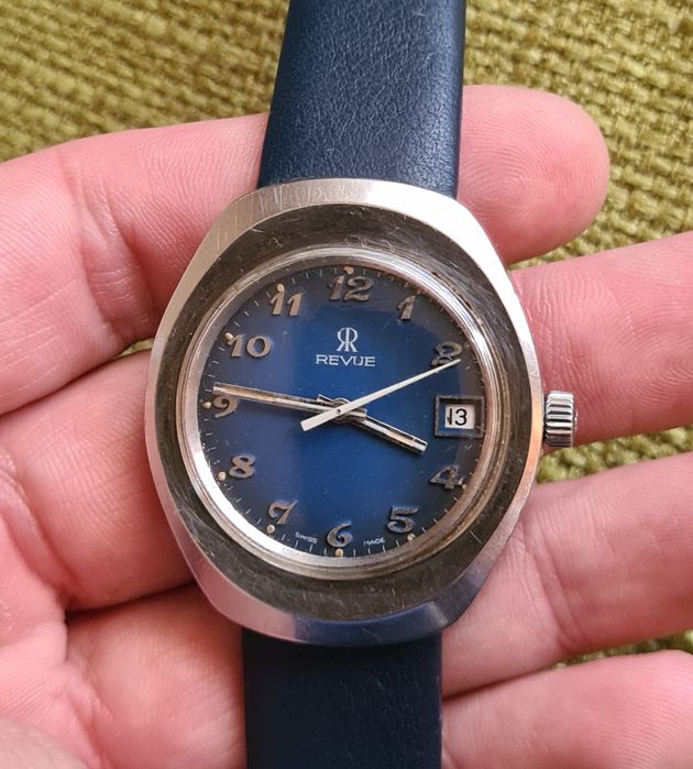 Ceas Revue Mecanic Elvetian Swiss Made Cadou Barbati