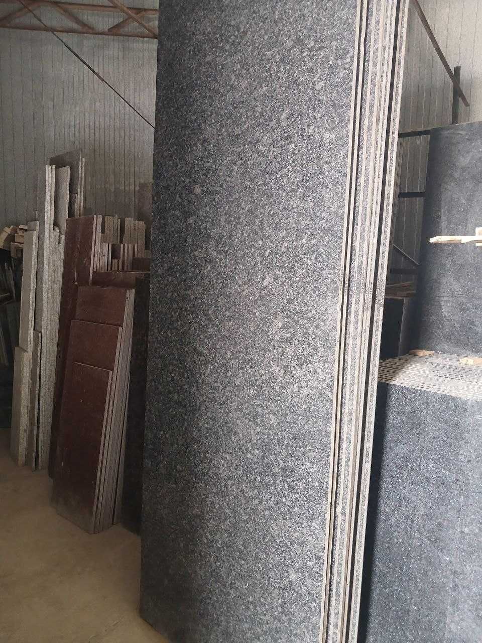 Granit Steel grey / Стил грей гранит сляб + доставка/ Столещница