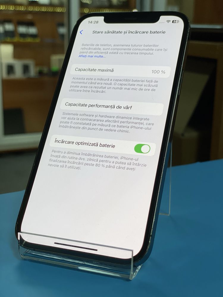 Apple iPhone 12 Pro - 128GB - 100% - Garantie 12 Luni