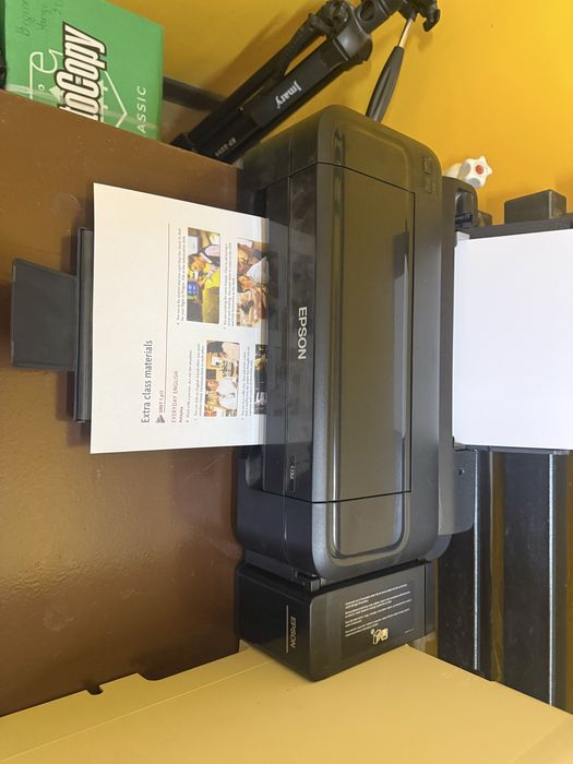 Epson l132 цветной принтер