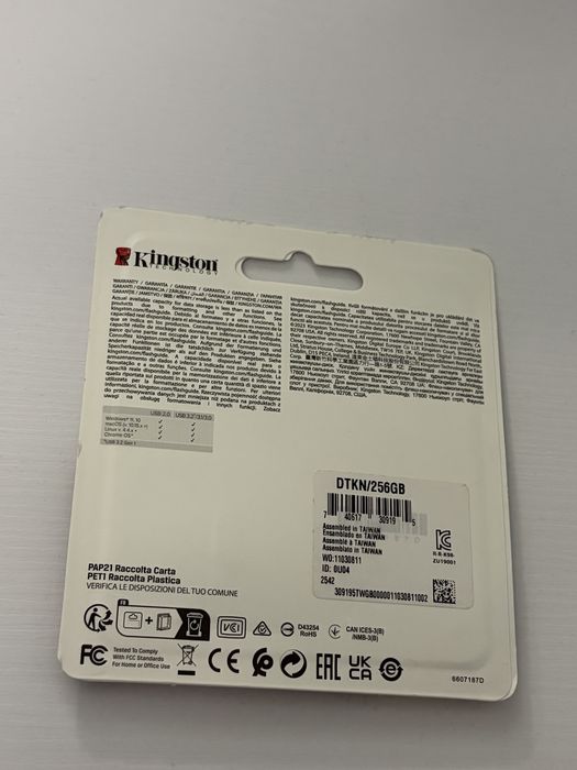 stick kingston 256 gb , sigilat - nou usb 3.2
