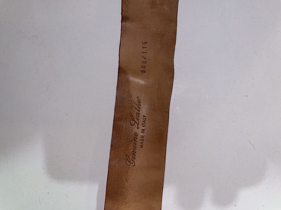 Кожен колан от естествена кожа