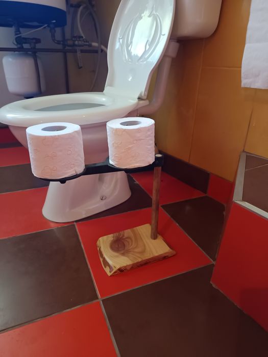 Scara baie  și suport hârtie igienica