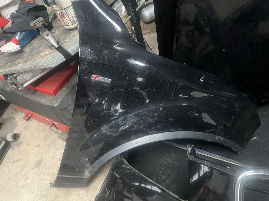 Audi Q7 4L Facelift челен удар/броня/капак/калници/фарове/маск