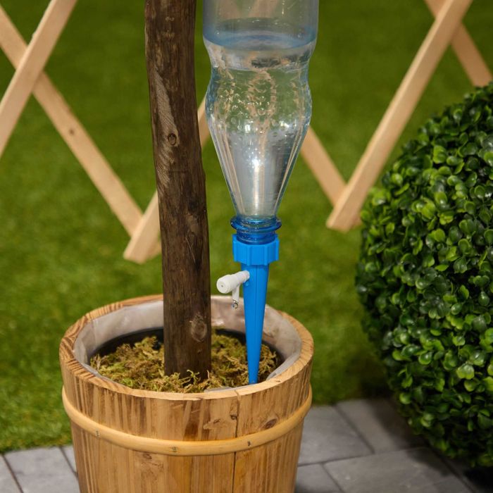 Set de 4 Picuratoare pentru udarea plantelor ventil reglabil 3-15 zile