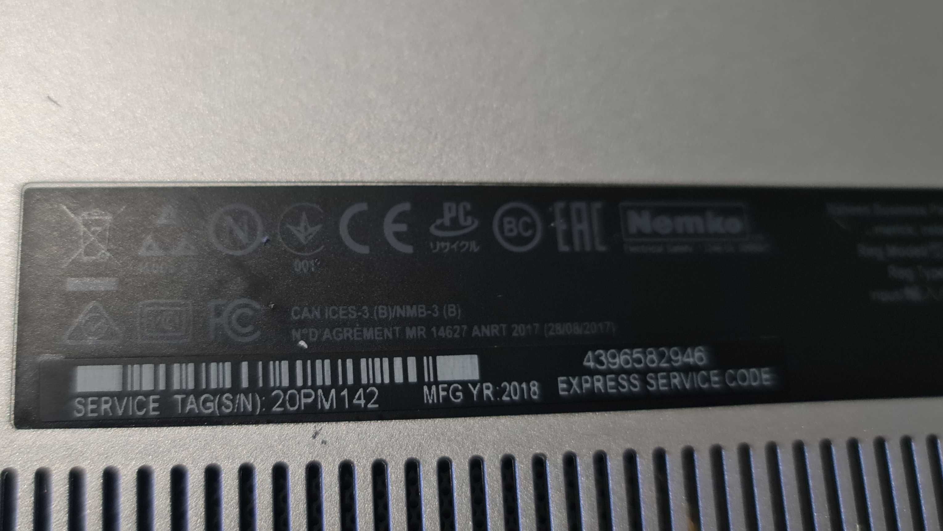 Dell inspiron 17 5000  i5 8th gen на части