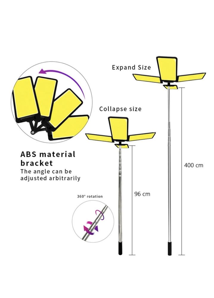 Фонарь Conpex FR-22COB(300*4) мультиколор