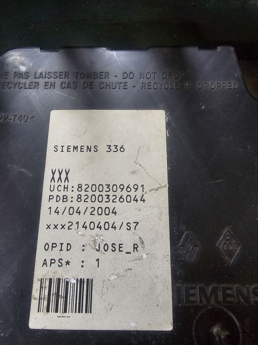 Uch unitate control habitaclu megane 2 8200309691