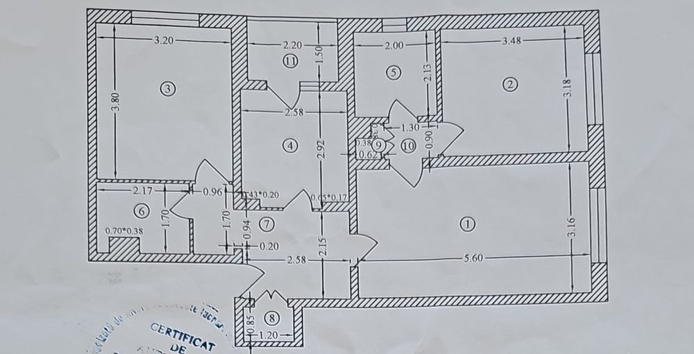 Bucuresti Vitan  3 semidecomandate 165000 euro