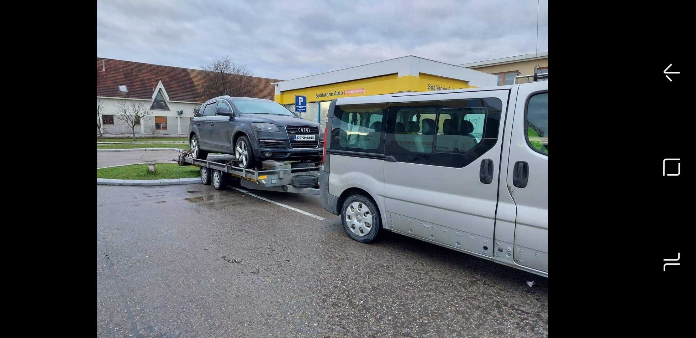 Tractari auto. Satu Mare Transport autoutilitare,uilaje agricole
