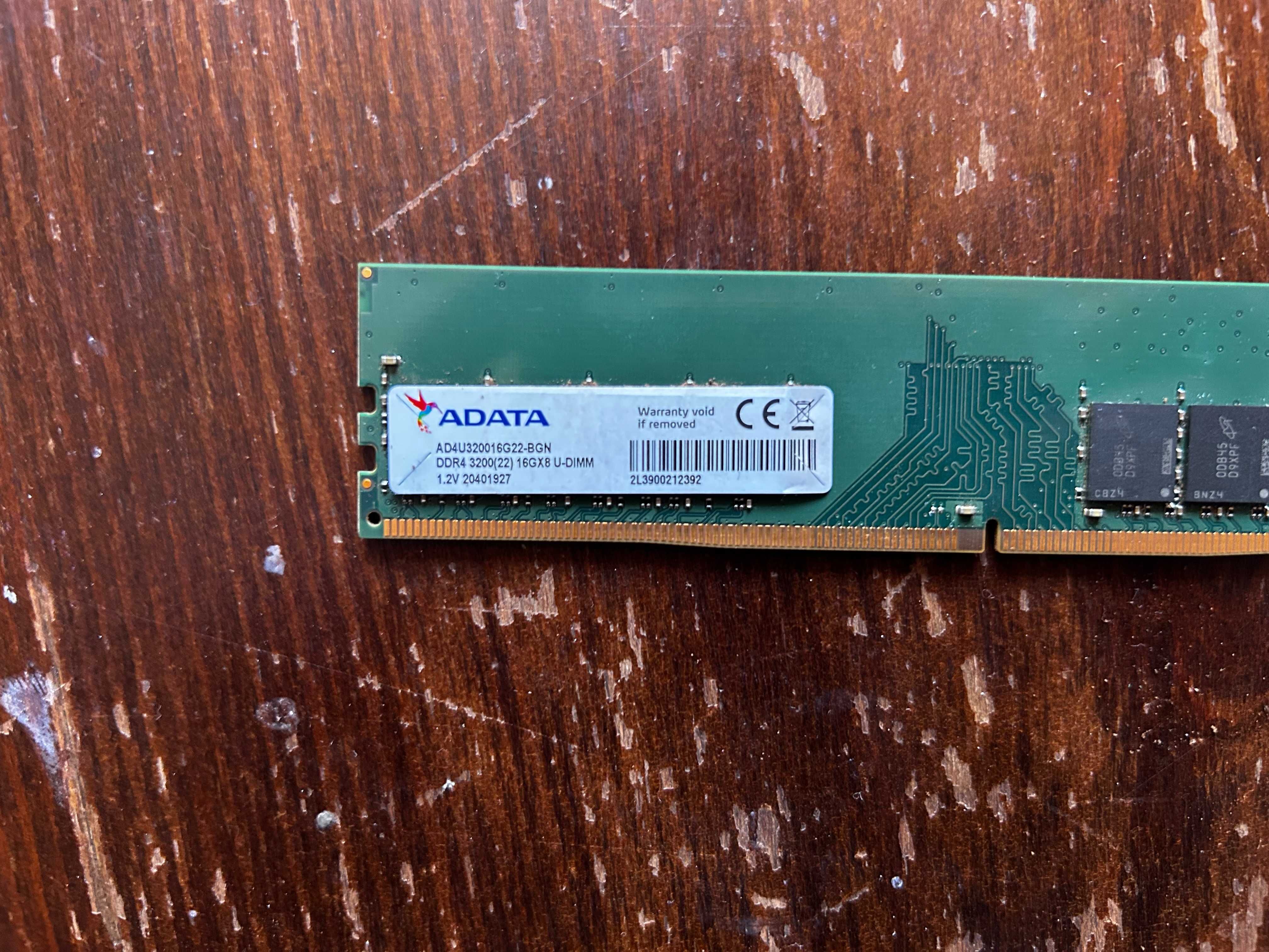 Adata 16GB DDR4 3200 Mhz dimm